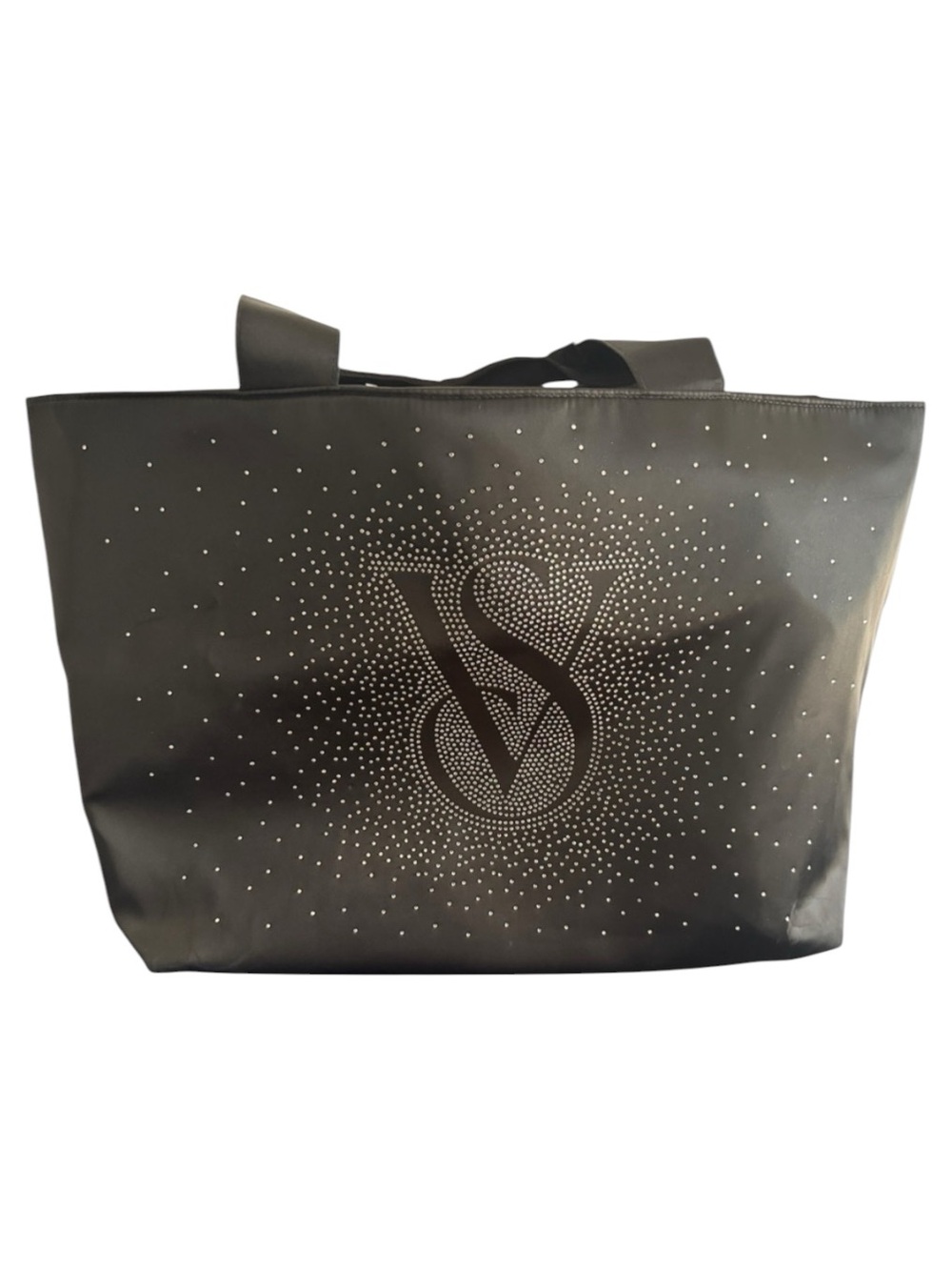 Victoria’s Secret Black with Rhinestones Tote Bag